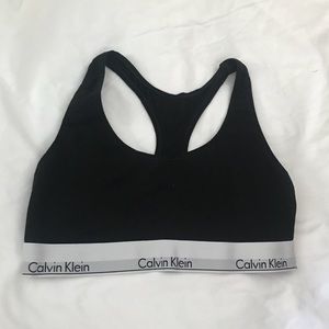 Calvin Klein Black Modern Cotton Bralette